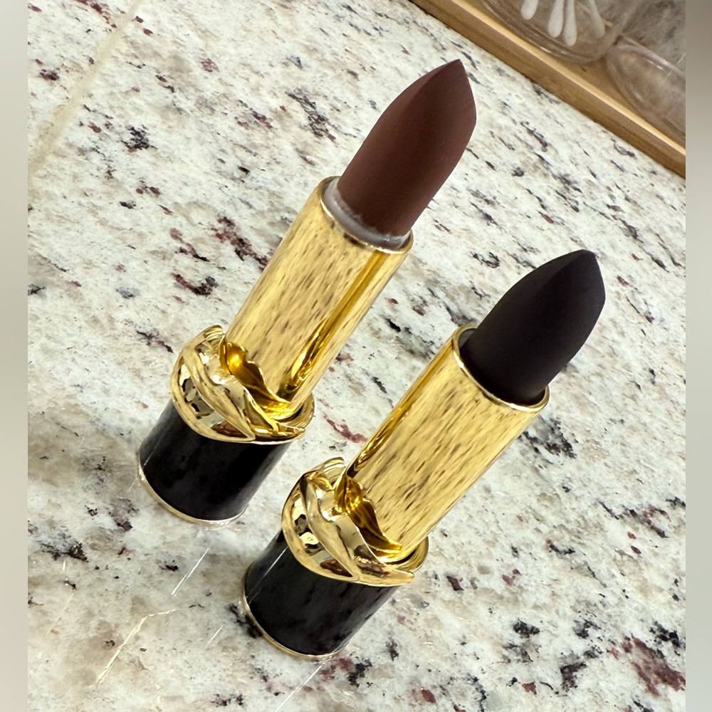 Pat McGrath Matte Brown and Black Lipstick Set